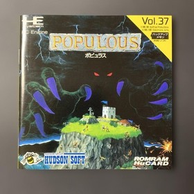  PC Engine HuCARD Populous