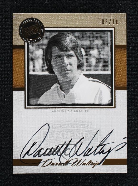 2013 Press Pass Legends Gold 8/10 Darrell Waltrip #LG-DW Auto HOF 5f4