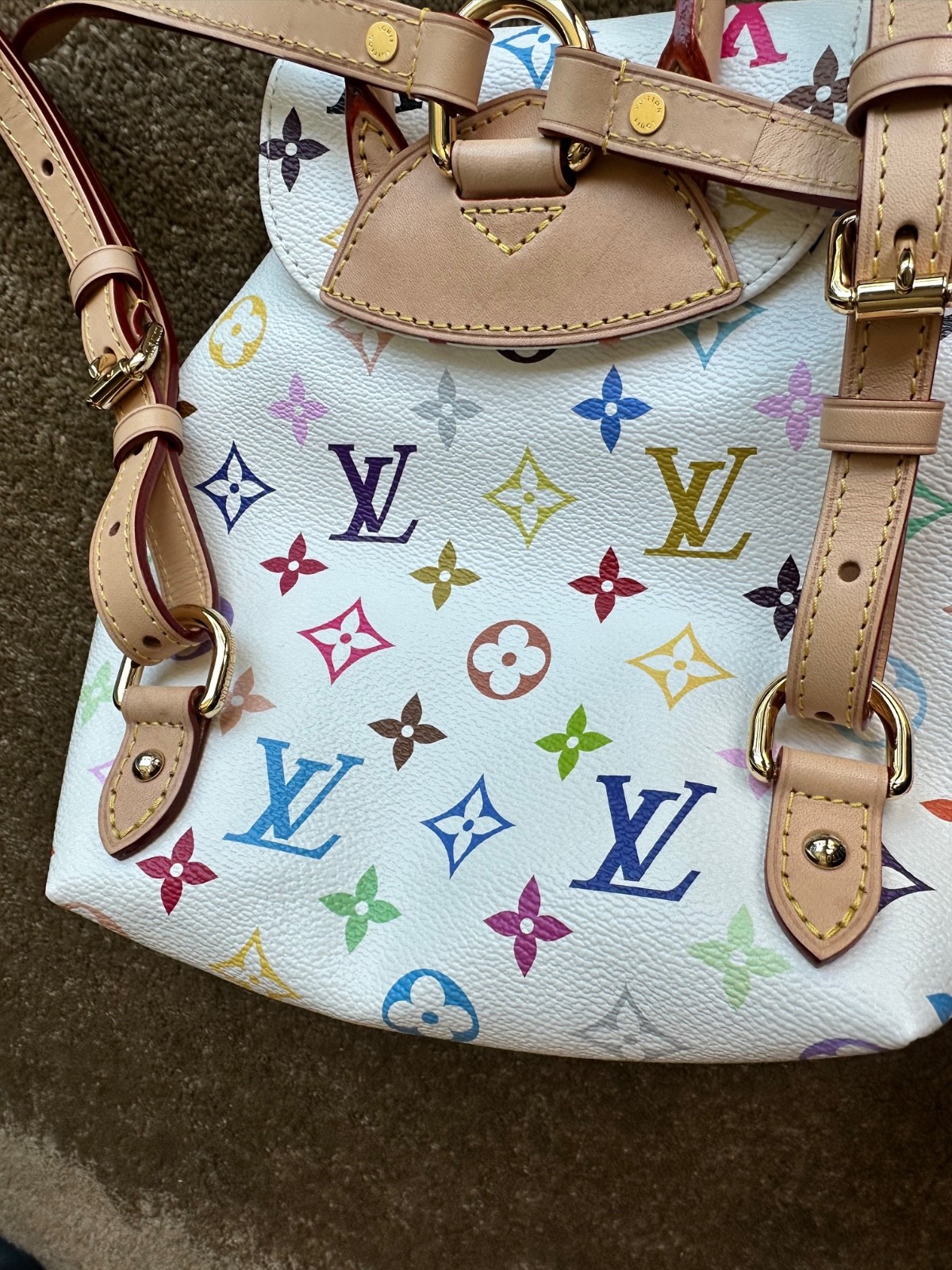 Limited Edition Louis Vuitton Takashi Murakami Venice Backpack image 2