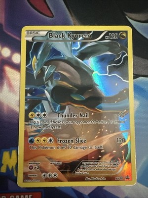 Pokemon Black Kyurem XY80 Holo Black Star Promo Full Art 2015 TCG Card