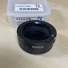 Novoflex FUX/LEM Leica M lens to Fuji X body adapter USA Seller