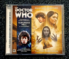 DOCTOR WHO SUBURBAN HELL Audio CD Big Finish Tom Baker #4.5 *SIGNED*