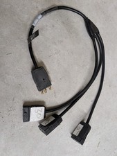 Lex Products 4123J-SP 20A Stage Pin Three-fer Splitter 3' Molded W 12/3 Cable