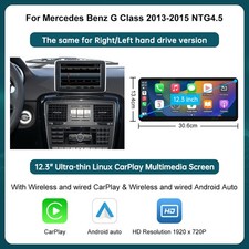 12.3"Wireless Autoradio ultradünn Touch screen für Benz G klasse 2013-2015 NTG45 12.3"Wireless Autoradio ultradünn Touch screen für Benz G klasse 2013-2015 NTG45