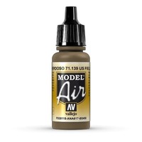 (173,53€/L) Model Air 71.139 Us Field Drab Vallejo 17Ml Airbrushfarbe
