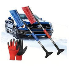 Premium Snow Brush for Car - Detachable & Portable with Ergonomic Anti-Slip 