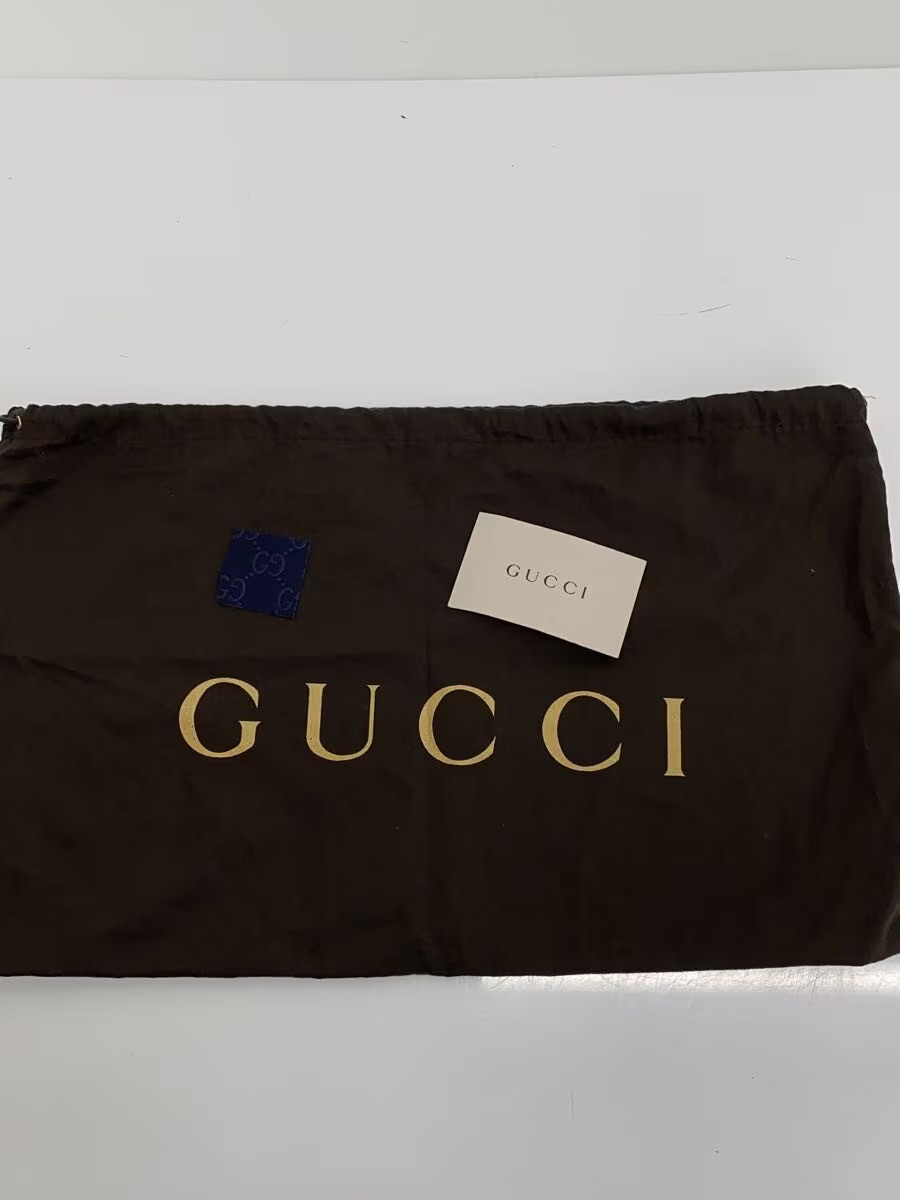 GUCCI handbag in nylon NVY with all-over pattern 374433 502752 thumbnail 7