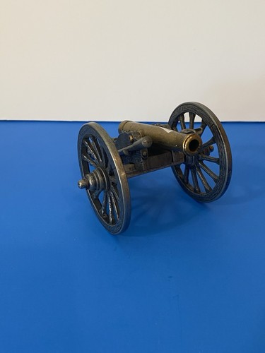 Pewter and Brass Miniature Napoleonic Cannon Made In Spain * - Picture 5 of 13