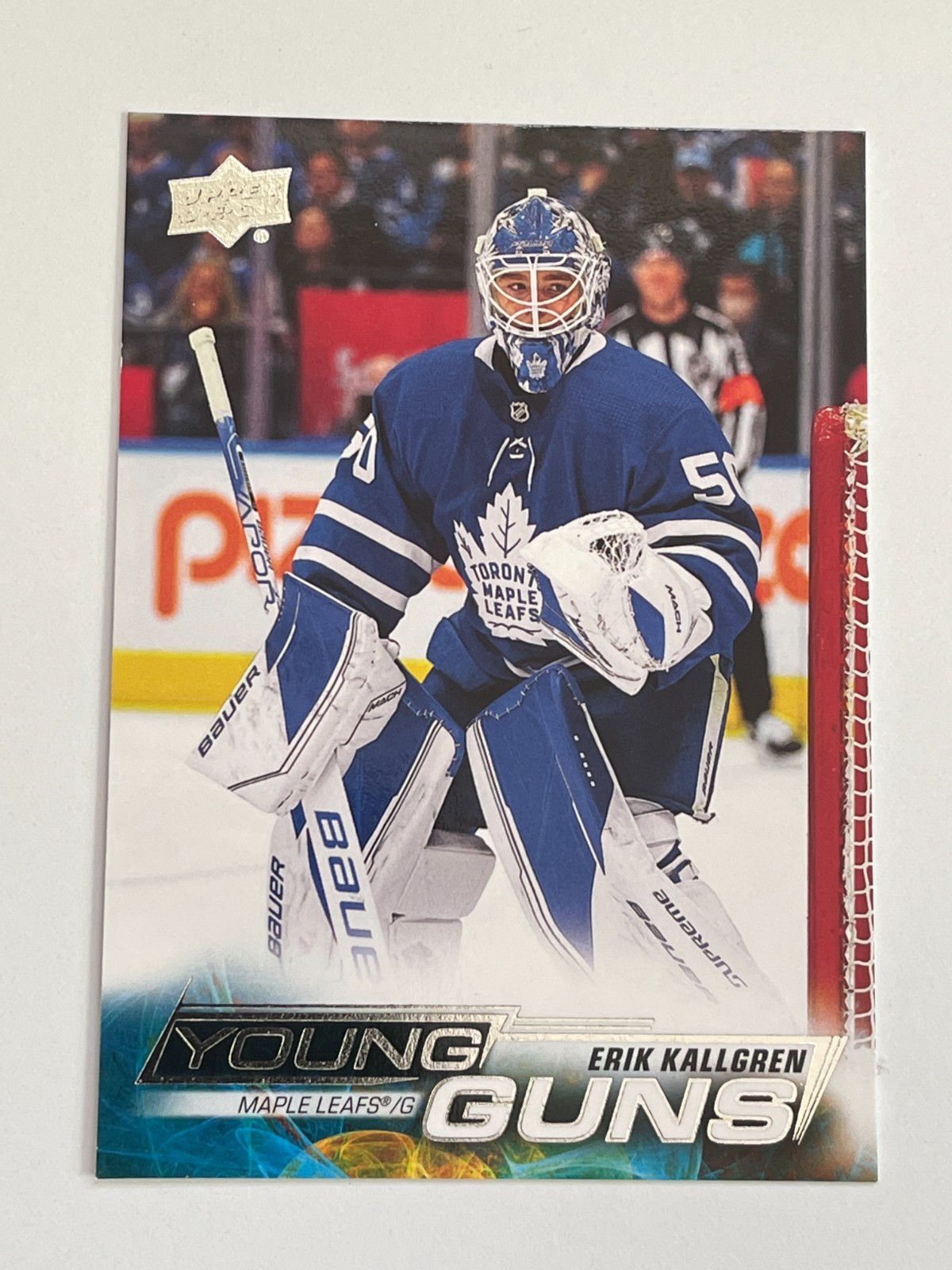 2022-23 Upper Deck Series 1 Maple Leafs Erik Kallgren Young Guns Rookie #208