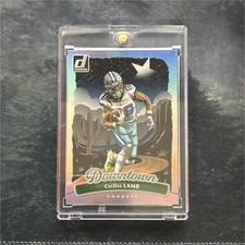 2025 Panini Donruss Downtown CeeDee Lamb #9 Dallas Cowboys NFL Football Card