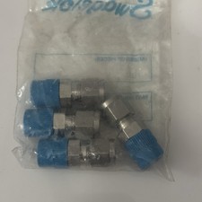 Lot of 4: Swagelok  1/4" X 1/4" Stainless Steel Tube Fitting SS-400-1-4 New