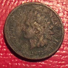 1873 INDIAN HEAD CENT   FREE SHIPPING  I-470 OPEN 3 F-DETAILS CORROSION