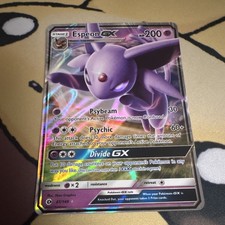 Pokemon Espeon GX Holo Ultra Rare Sun & Moon Base Set 61/149 NM Condition on eBay