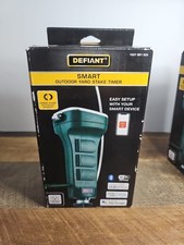 Defiant Smart 6 Outlet Outdoor Yard Stake Timer Hubspace