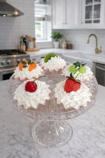 Fake Artificial Cupcakes Realistic Food  Props Display