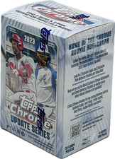 2023 Topps Chrome Update Series Baseball Blaster Box