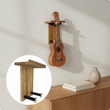 Gitarrenwandhalter Stabil Holz-Gitarrenwandhalter Holzdesign f&uuml;r Studio