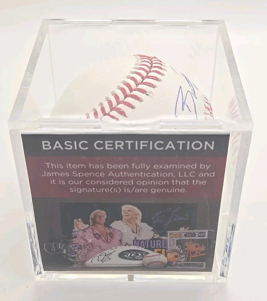 Bobby Witt Jr. Béisbol firmado con inscripción "#2 Pick" Kansas City Royals certificado de autenticidad JSA Foto 4 de 4