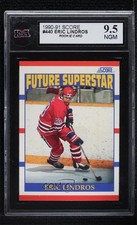 1990-91 Score Future Superstar Eric Lindros #440 KSA 9.5 HOF 0i7t