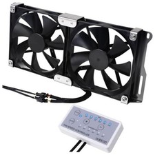 5.5" 140mm 12V RV Ventilation Cooling Fan for Fridge Vent and Grille, RV