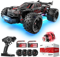 DEERC 1:14 Brushless Remote Control Car 46+ MPH Off-Road 4WD RC Monster Truck