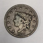 Photo of a 1837-P Large Cent from an eBay listing that sold on Jul 16, 2026