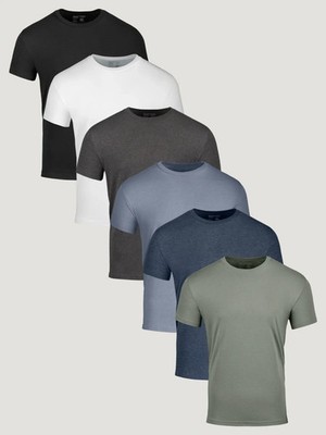 Fresh Clean Threads | Best Sellers Crew 6-Pack | Tall Fit | FREE SHIPPING