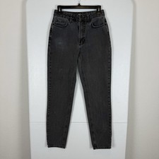 BDG Urban Outfitters Mom High Rise Tapered Jeans Women's 26 26x29 Black Denim
