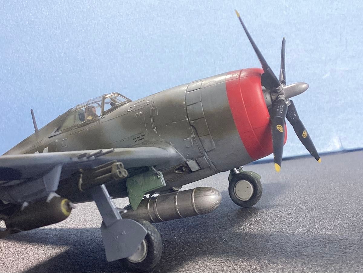 P-47 Thunderbolt 1/48 モノグラム完成品 Built & Painted Monogram 1/48 P-47 Thunderbolt US Army Air