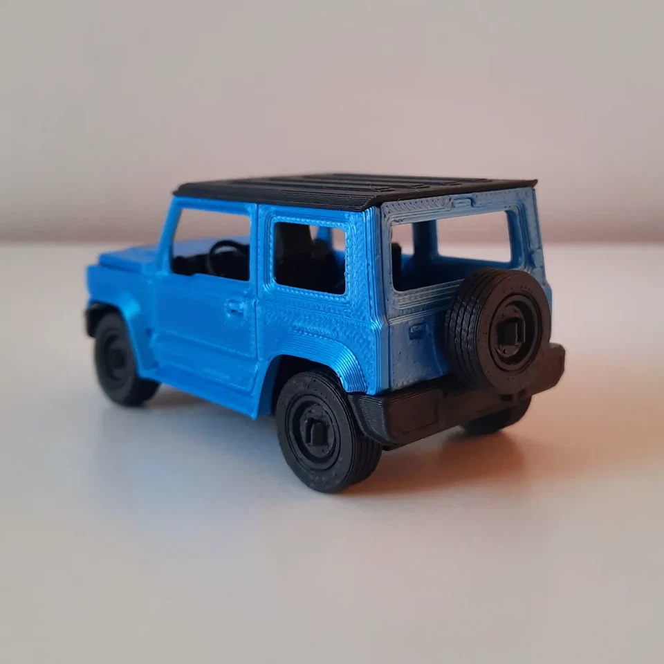 Suzuki Jimny Kit Tarjeta Escala 1/32 Modelo Coche Juguete Coleccionable Regalo Niños Adultos Foto 4 de 4
