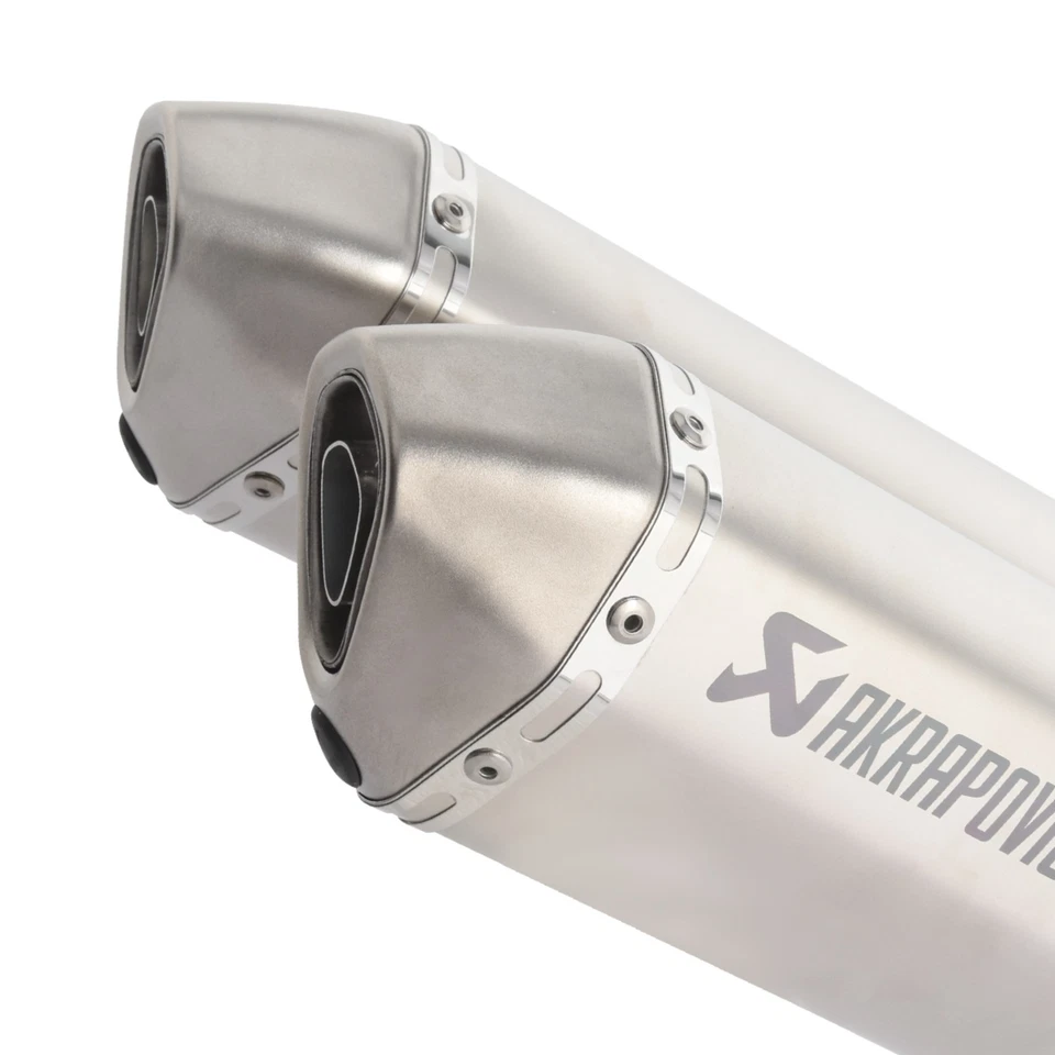 Puntas de silenciador de tubo de escape de enlace medio de 370 mm para Yamaha FZ6 FZ6N FZ6S 2004-2011 Foto 3 de 4