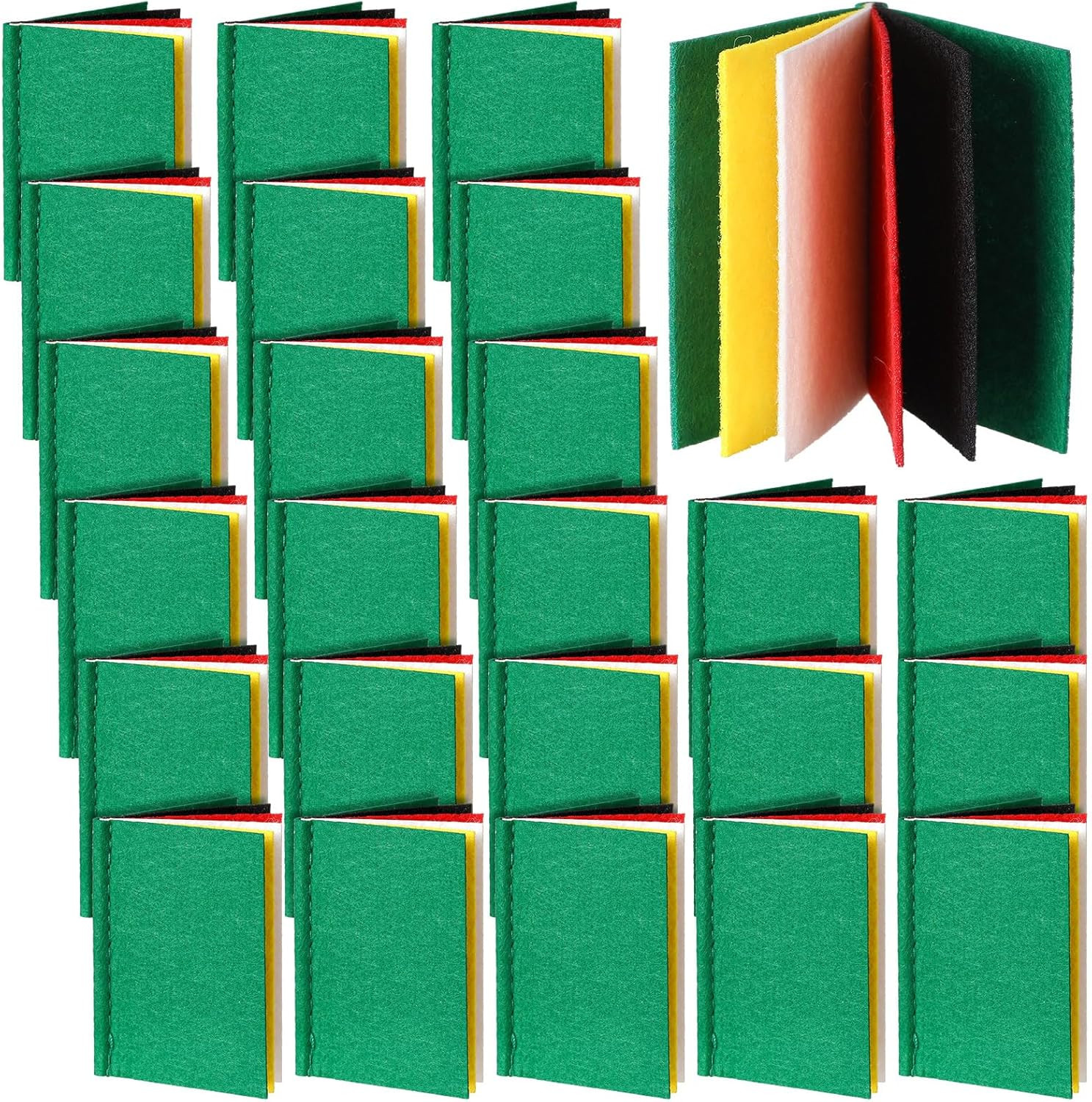 48 Pcs Felt Wordless Book Plan of Salvation Interactive Book Gospel Tracts Gr...