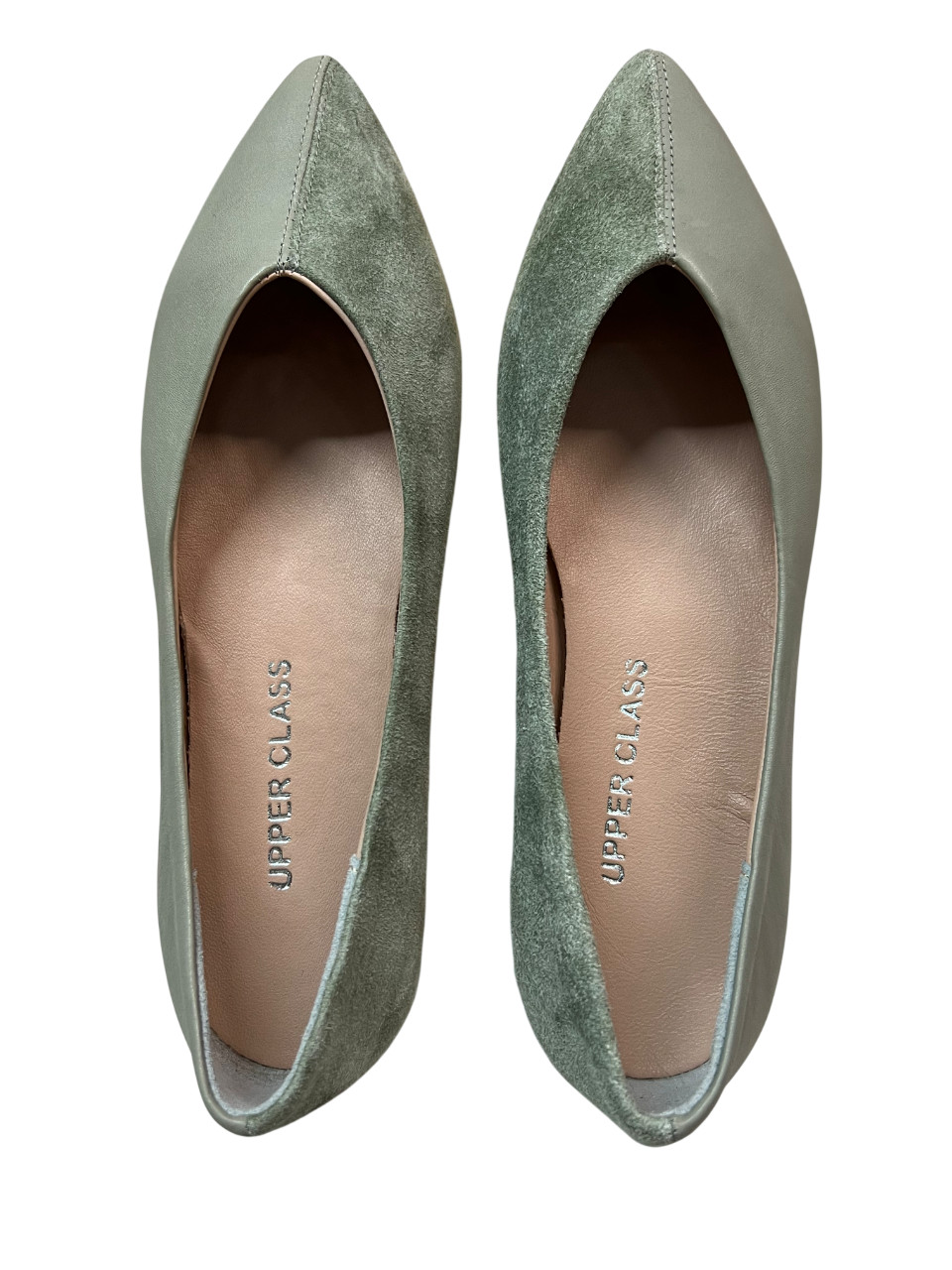 Damen Ballerina 4311 CAM+KARMA Salbei Spitze