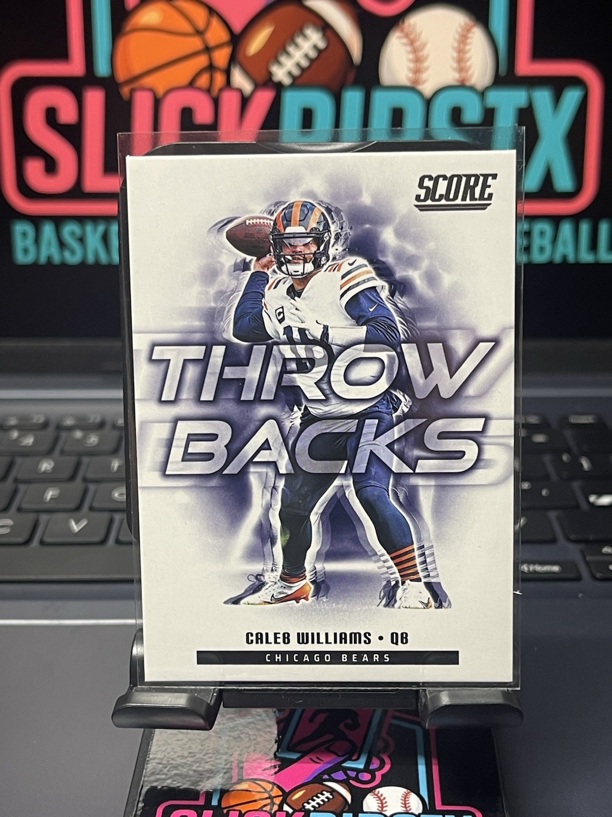 2025 Score - Throwbacks Caleb Williams #4
