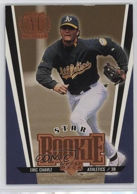 1999 Upper Deck Star Rookie Bronze UD Exclusives Level 1 /100 Eric Chavez #4 kc3