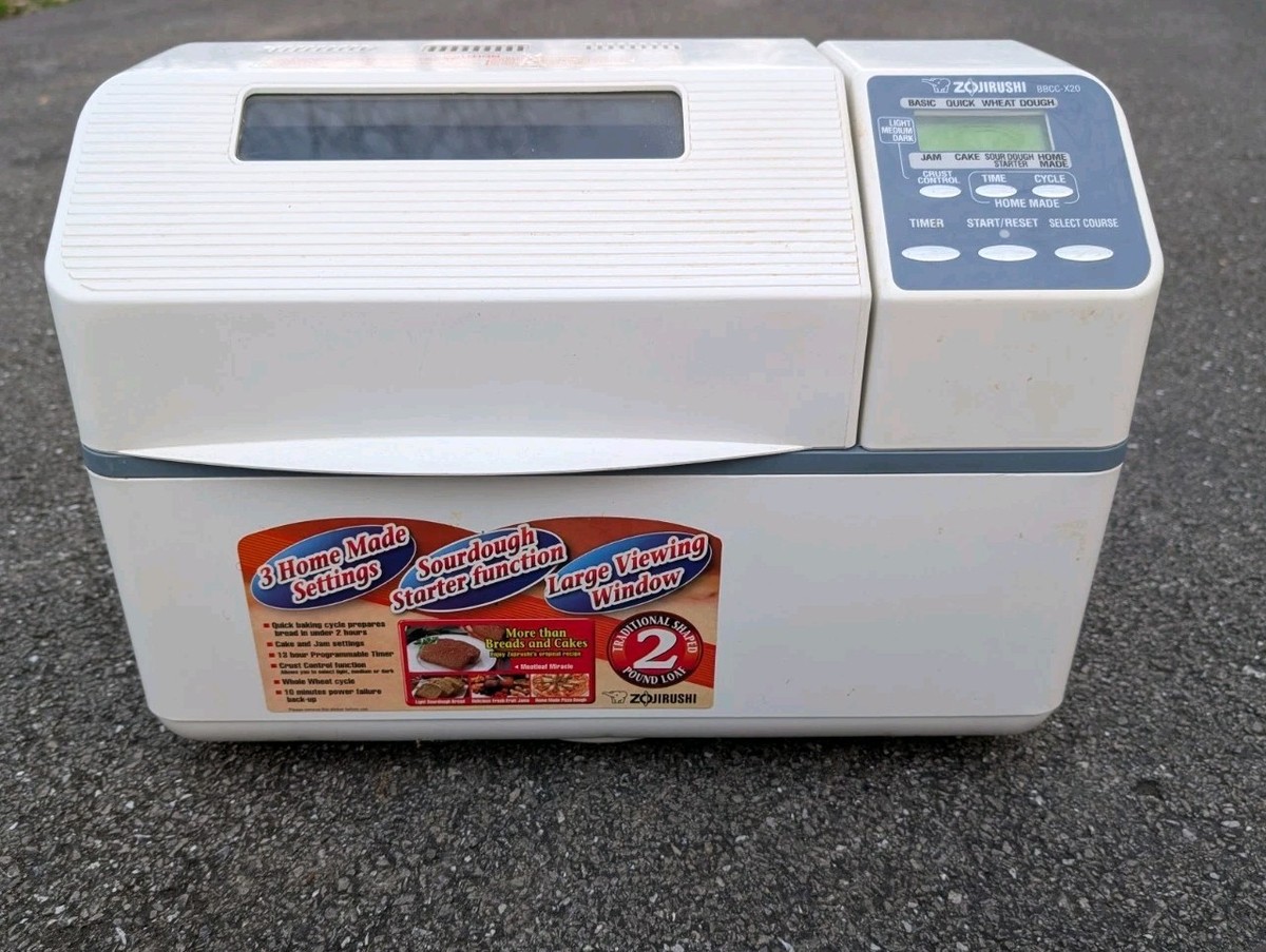 Zojirushi BBCC-X20 Home Bakery Supreme Bread Maker Machine 2lb | eBay