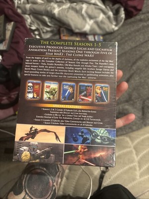 Star Wars: The Clone Wars - The Complete Seasons 1-5 (Blu-ray Disc