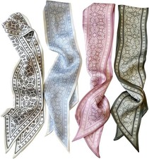 4Pcs Hair Scarf for Women Fashion Boho Headband Scarf Accessory