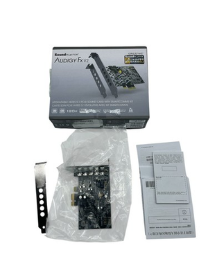 #ad Creative Sound Blaster Audigy FX V2 Sound Card $37.50