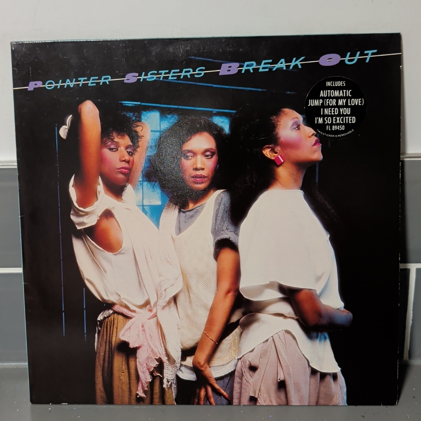 POINTER SISTERS - BREAK OUT 1983 UK VINYL LP FL89450 EX/EX