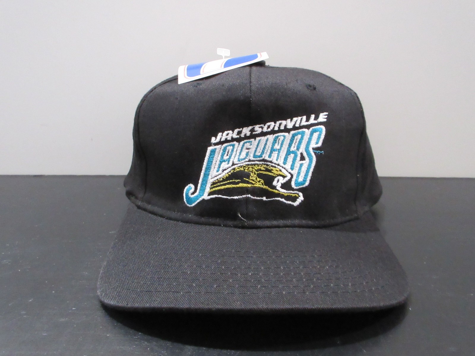 VINTAGE Jacksonville Jaguars Hat Cap Snap Back NFL Football Logo 7 Mens 90s