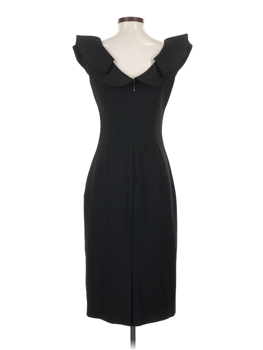 JS Collections Women Black Cocktail Dress 2 View 2