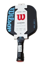 Wilson Cadence 16 Pickleball Paddle Black Light Blue 16mm 4 1/4