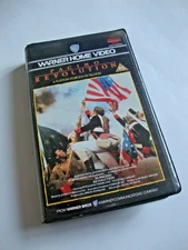 REVOLUTION VHS - PACINO VIDEO - WARNERS CLAMSHELL BIG BOX - UNPLAYED TEST COPY