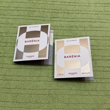 Lot Of 2 Hermes BARENIA Eau De Parfums .06 oz. Each , New