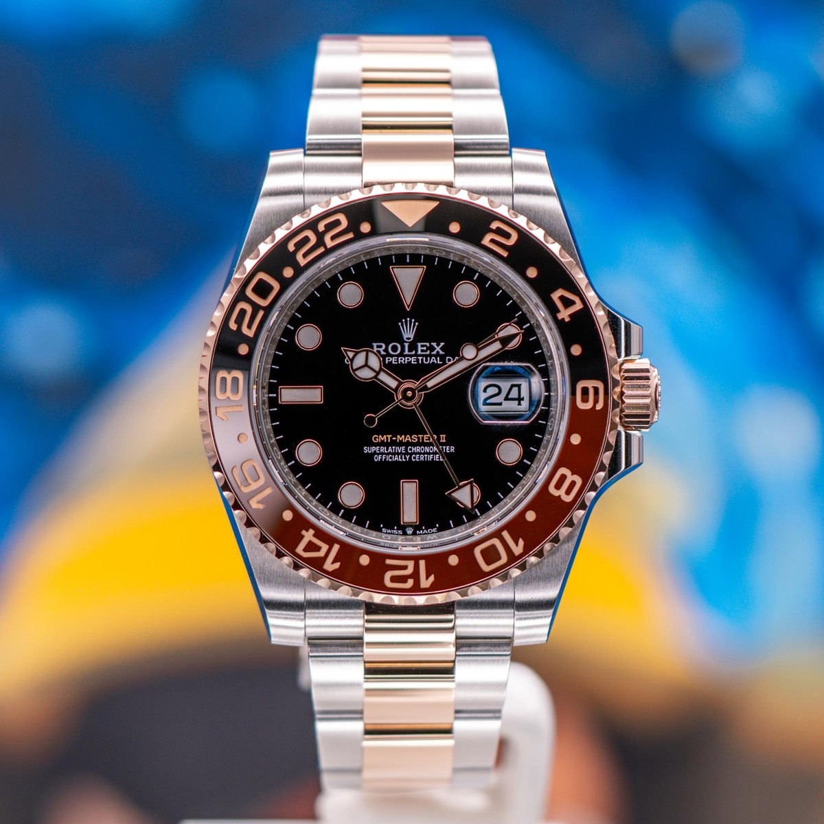 Rolex GMT-Master II Root Beer 126711CHNR | eBay