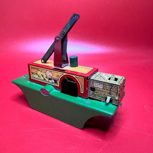 MARX  POPEYE  HANDCAR  HAND CAR  WIND UP  C. 1930'S CLEAN GRAPHICS