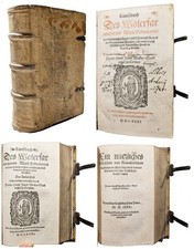 Piemontese/Ruscelli - Kunstbuch 1581 / alchemy Alchemie Book of Secrets