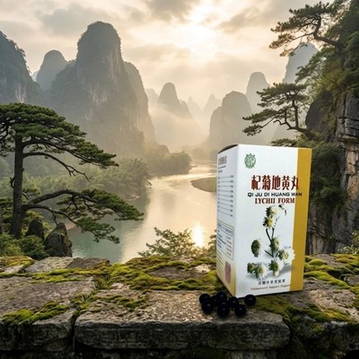 Qi Ju Di Huang Wan - Lychii Form - Rehmannia - TCM Kräuterrezeptur - 杞菊地黄丸