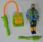 1991 GI JOE OZONE REPLENISHER TROOPER V1 ACTION FIGURE W/BACKPACK/RIFLE/GUN